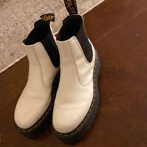 Doc martin platform Chelsea boots